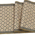 Artisan Hand Loomed Cotton Table Runner - Gray with Yellow Stitching - 18"x96" - ARCADIA HOME